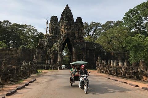 Visite privée d'Angkor Wat en Tuk Tuk