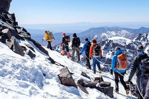2 días de caminata por el monte Toubkal