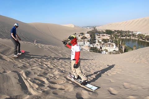 Profesjonell sandbrett- og sandskitur i Ica, Peru