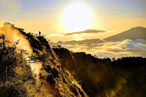 Todo incluido: trekking en el monte Batur de Bali y aguas termales naturales