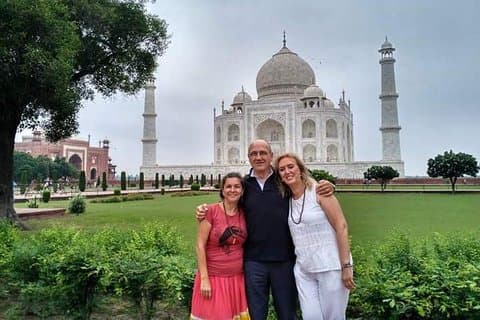 Privat Taj Mahal Agra dagstur med bil fra Delhi