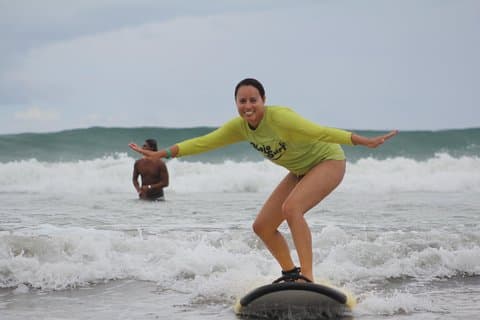 Playa Grande Surfeleksjoner på en bortgjemt strand