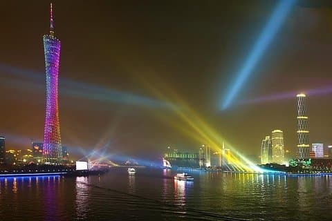 Guangzhou Night Pearl River Cruise Asientos VIP con traslado privado