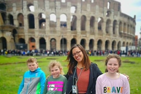 Colosseum tur for børn med Caesars Palace & romerske fora