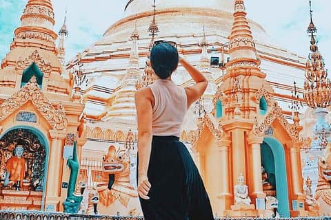 Tour fotografico privato di Yangon su Instagram con fotografo personale