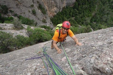 Ganztägiger geführter Kletterausflug in Montserrat, Barcelona