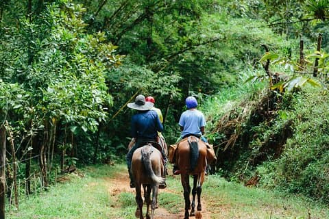 Équitation et chutes d'eau de Manuel Antonio