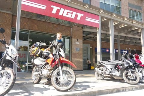 Honda XR 150 location de motos de Saigon