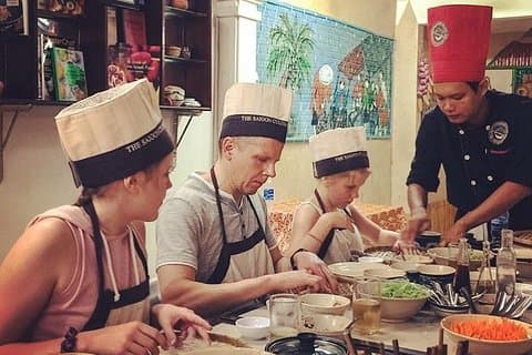 Cours de cuisine avancé inspirant