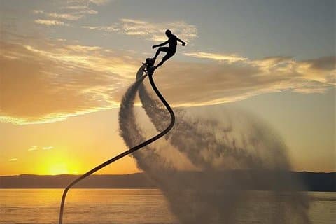 Experiência Flyboard em Palm Jumeirah