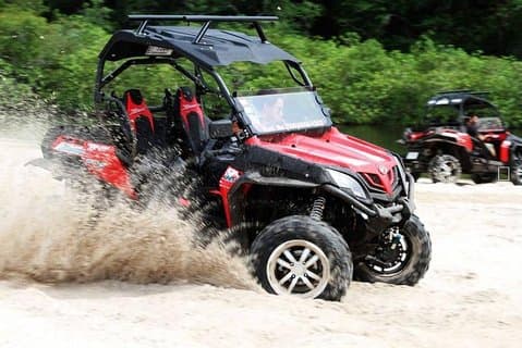 UTV Buggy 4x4 afgelegen strandtour vanuit Tamarindo