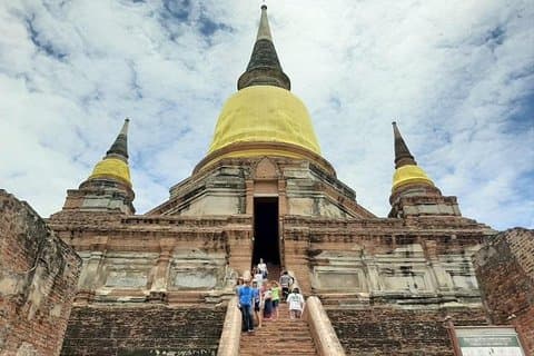 Visite privée des temples d'Ayutthaya au départ de Bangkok