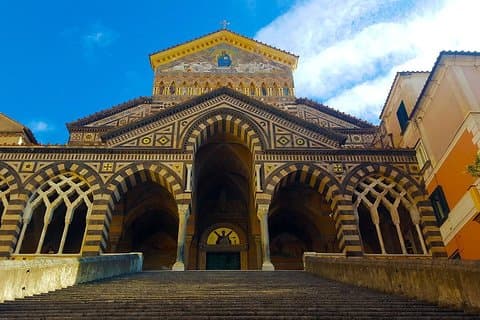 Positano, Amalfi og Ravello av Mercedes Van Fra Salerno