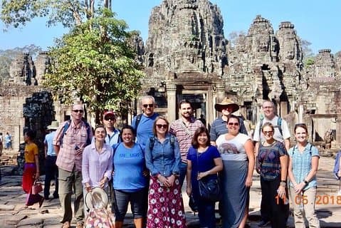 Angkor Wat Sunrise meio dia por turn-in tour