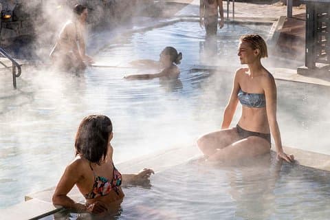 Polynesian Spa Rotorua : Pavilion (12 + år) Hot Pool Bading