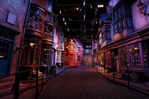 Harry Potter Warner Bros. Studio Tour London fra King's Cross
