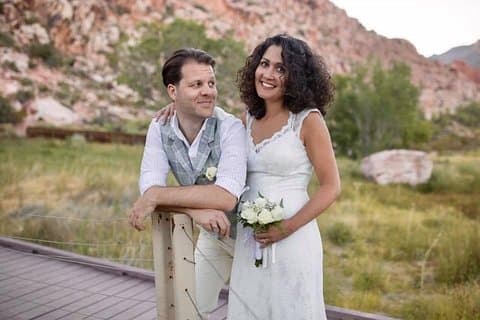 Red Rock Canyon Wedding af Private Limousine