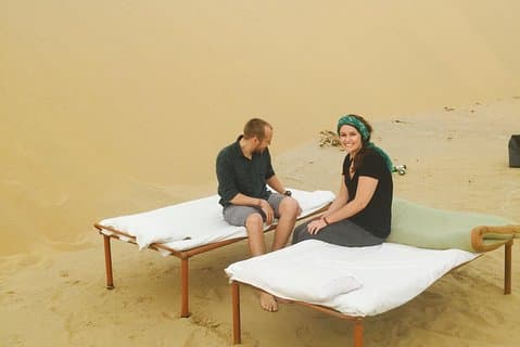 Shahi Non touristic sand dune 1 Night 2 Days camel safari