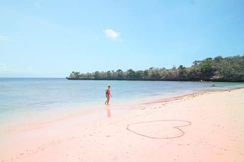 Eksotiske Lomboks Pink Beach Private Tour
