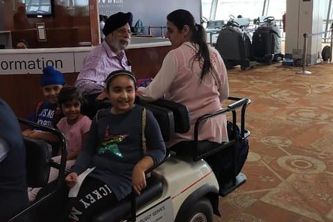 VIP Arrival Meet & Assist service at Delhi Airport (opt transfer)
