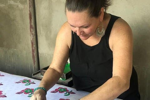 Blocktryckverkstad i Jaipur! (inklusive lunch)