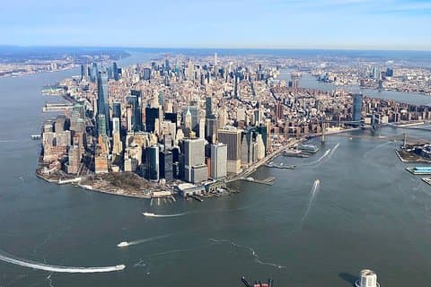 New York City Skyline Helikopter Tour från New Jersey