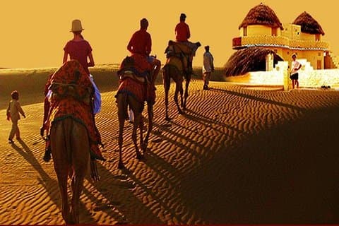 Von Jaisalmer: Fort- und Wüstensafari mit Kamelritt
