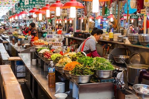 Visite du marché de Séoul avec un local: 100% personnalisé et privé