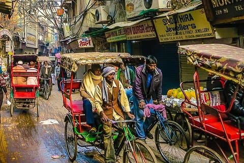 New Delhi og gamle Delhi guidet tur med Vikas