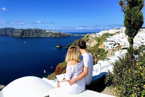 Excursion d'une journée privée à Santorin