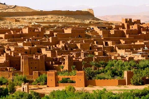 Marrakech-dagstur till Ait Ben Haddou Ouarzazat