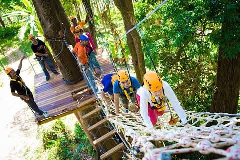 Phuket ATV Bike 1 hora con Zipline Adventure 16 Plataformas