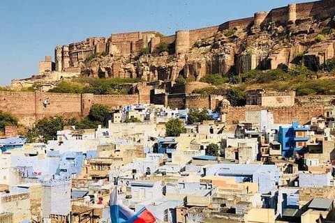Visite à pied de la ville bleue de Jodhpur