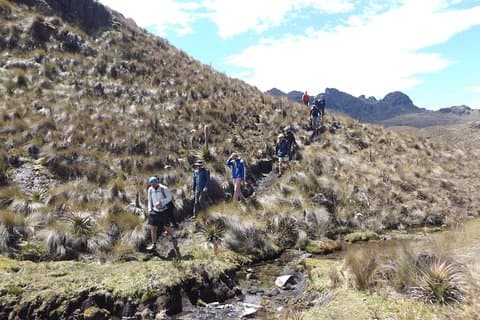 Inca Trail Cajas National Park tour from Cuenca