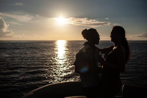 Toa Boat Bora Bora Atardecer privado en Ambassador Boat