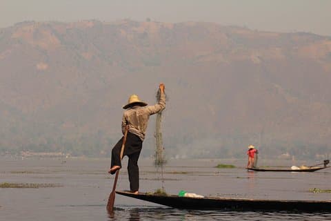 Inle Lake Land transfer from Mandalay