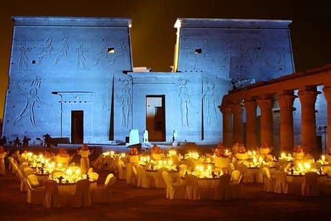 Spettacolo di suoni e luci al Tempio di Philae