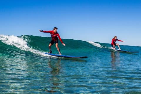 Surfers Paradise Jetboating and Surf Lesson