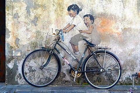 Street Arts von George Town aus Penang