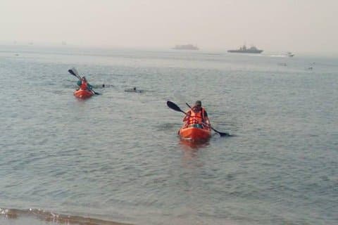 Kayaking and Sandwhich Harbour Dune 4x4 Combo