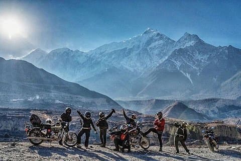 Jomsom Muktinath motorcykeltur