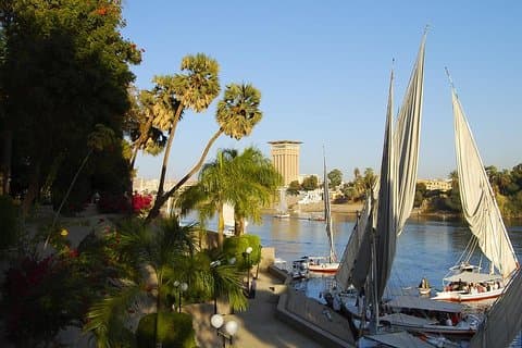 Aswan Botanical Garden tour & Felucca sailing-boat ride