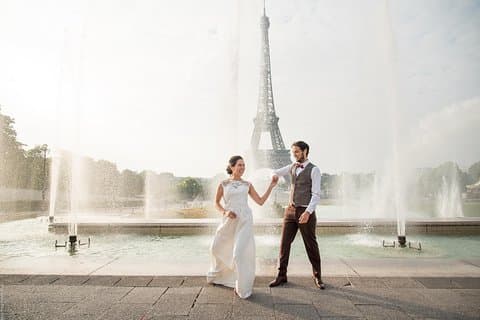Parisian Life Style Private Photo Shoot at Eiffel Tower