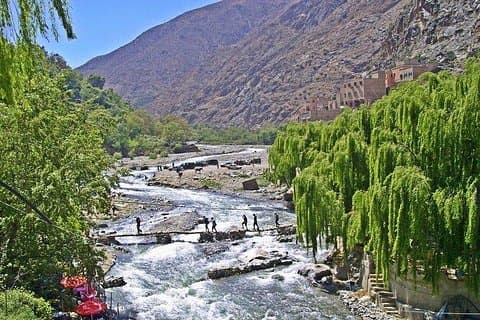 Atlasbjergene Ourika Valley Privat dagstur fra Marrakesh