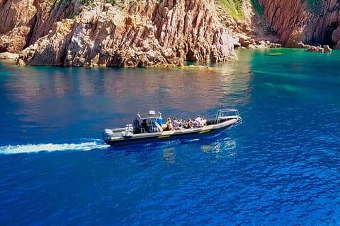 Crucero por las Calanches de Piana y la Reserva de Scandola