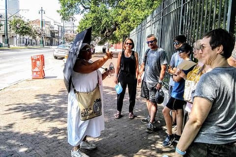 Tour a Pé de Nova Orleães Treme
