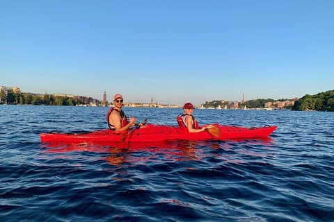 Tour guidato in kayak nel centro di Stoccolma