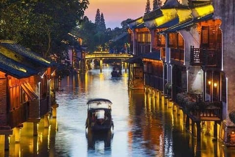 Private Customized Hangzhou City Highlights und Wuzhen Water Town Comb Tour