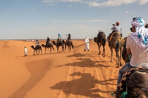 Excursão de 4 dias pelo deserto de Merzouga saindo de Marrakesh