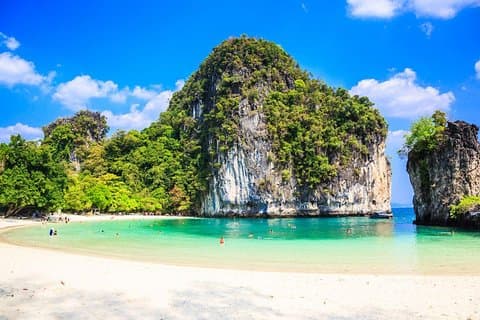 スピードボートによるクラビ ホン諸島日帰り旅行 (昼食付き)